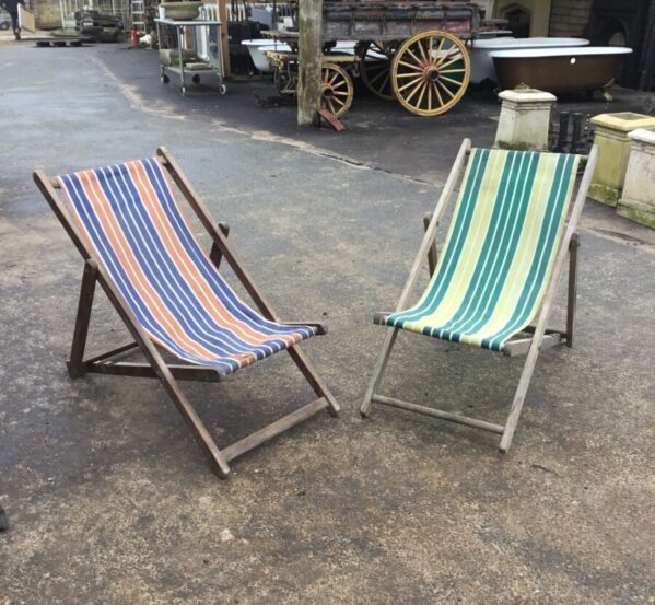 Antique Pair Of Lawn Chairs