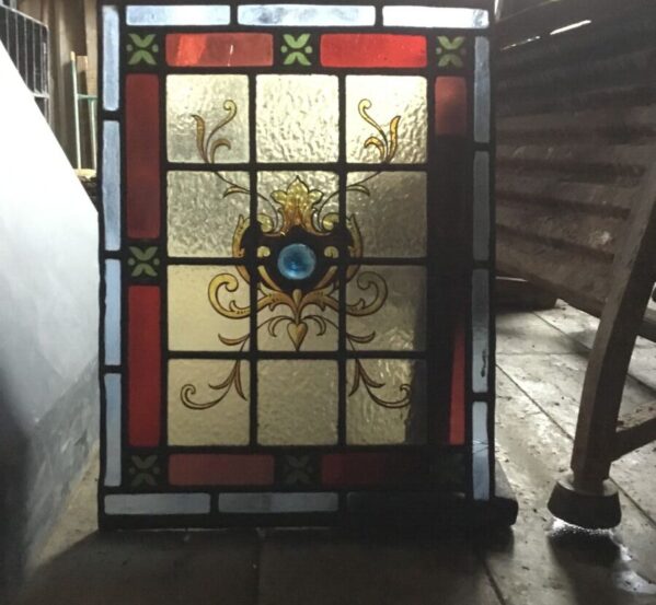 Rectangular Stained Glass Window