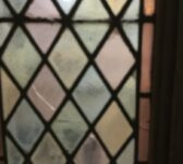Large Pair Of Lead Lined Windows