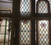 Large Pair Of Lead Lined Windows