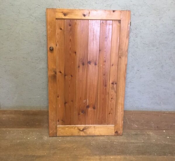 Varnished Pine Cupboard Door