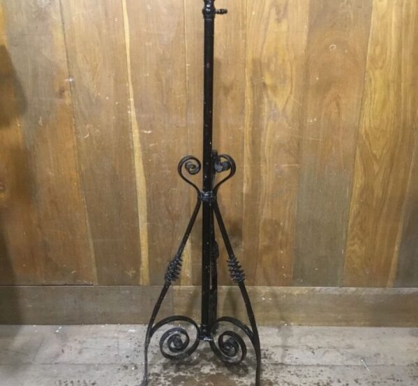 Antique Iron Lamp Stand