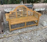 Wooden 3 Person Bench