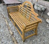 Wooden 3 Person Bench