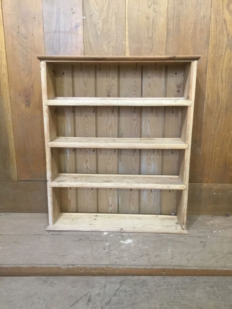 Rustic Pine Shelf Unit