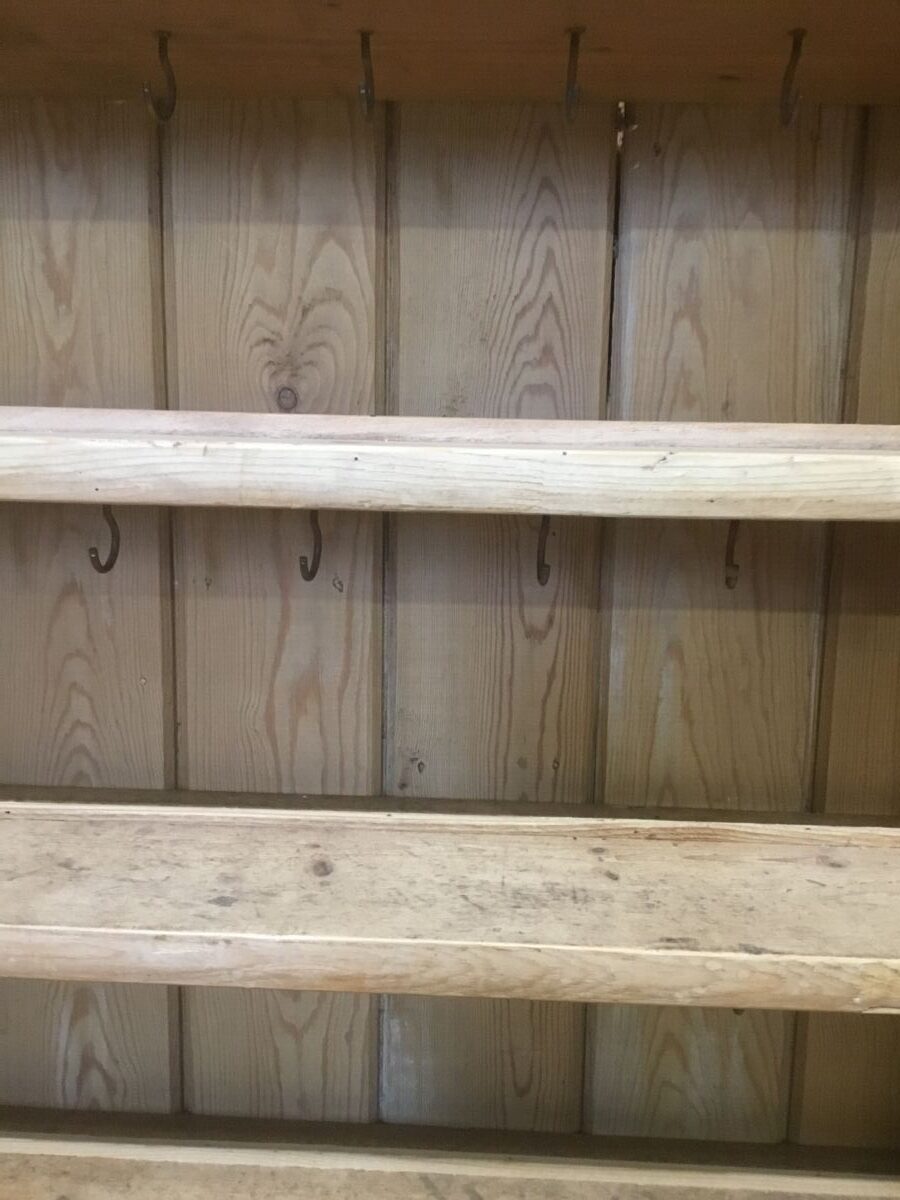 Rustic Pine Shelf Unit