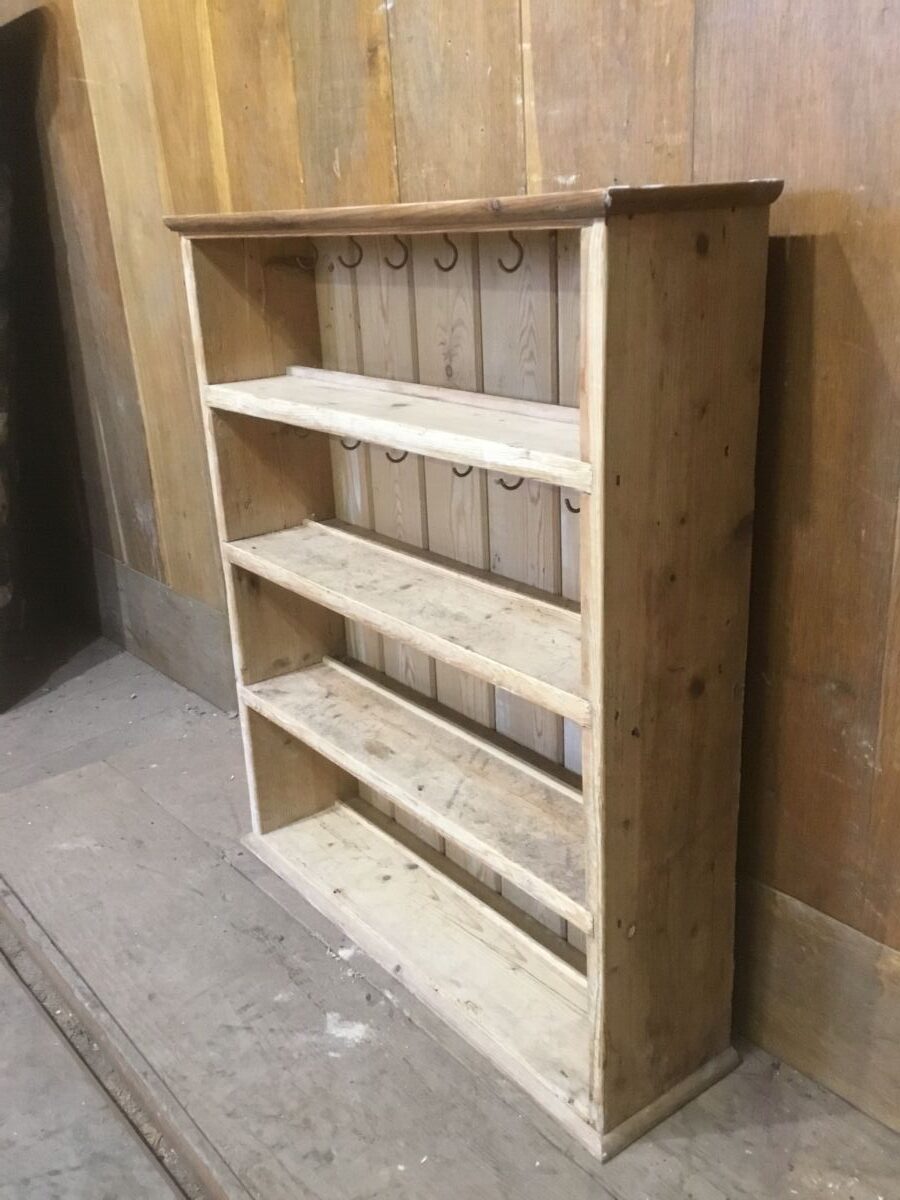 Rustic Pine Shelf Unit