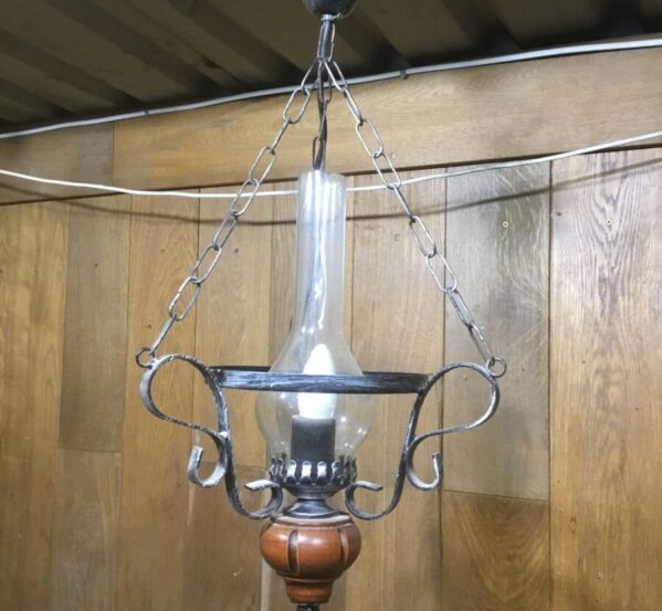 Lovely Oil Lamp Chandelier