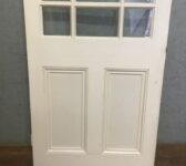 Half Glazed Painted White