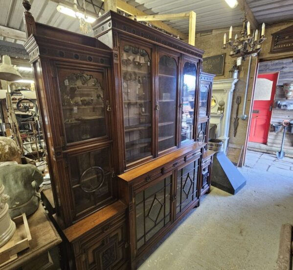 Glazed Mahogany Cabinet