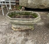 Weathered Octagonal Planters