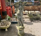 Beautiful Lady On Plinth