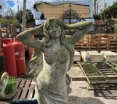 Beautiful Lady On Plinth