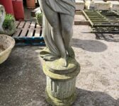 Beautiful Lady On Plinth
