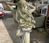 Beautiful Lady On Plinth