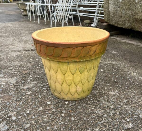 Yellow Terracotta Pot