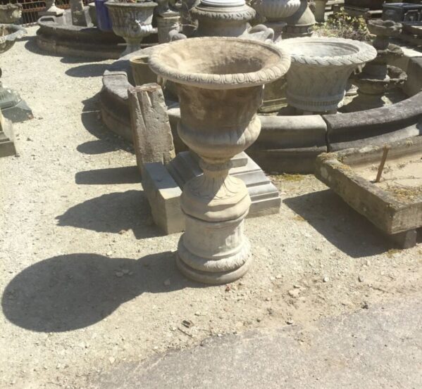 Pair Of Stone Urns