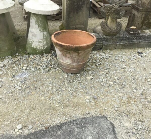 Ribbed Terra cotta Pot