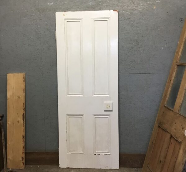 Reclaimed Painted Four Panel Door