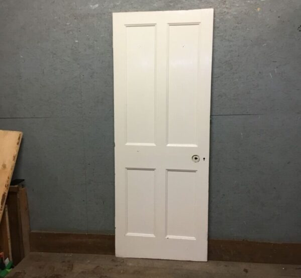 Reclaimed Painted 4 Panel Door