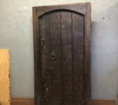 Beautiful Oak Studded Arched Door
