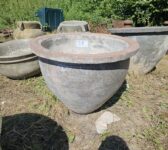 Lovely Large Terracotta Clay Pot With Thick Rim