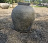 Small Khaki Clay Pots