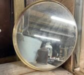 Sleek Round Mirror