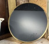 Sleek Round Mirror