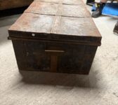 Weathered Chest with Books