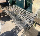 4 Slatted Garden Chairs