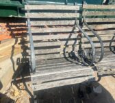 4 Slatted Garden Chairs