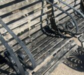 4 Slatted Garden Chairs