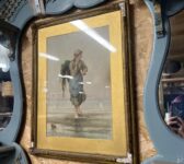 Elegant Framed Watercolour