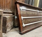 Wooden Snooker Scoreboard