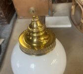 Opaline Glass Globe Light