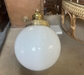 Opaline Glass Globe Light