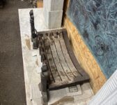 Arched Cast Iron Fire Grate