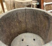 Thai Rustic Wooden Bucket