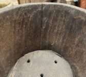 Thai Rustic Wooden Bucket