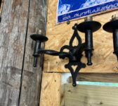 Wrought Iron Gothic Sconces