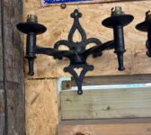 Wrought Iron Gothic Sconces