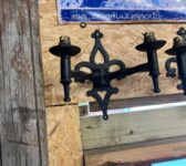 Wrought Iron Gothic Sconces
