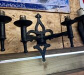 Wrought Iron Gothic Sconces