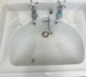 Sink with Ornate Bracket