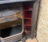 Majestic Red Tile Fireplace