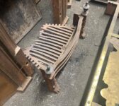 Fire Basket with Paw Feet