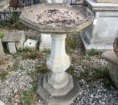 Elegant Octagonal Birdbath