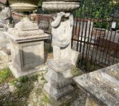 Bold Cherub Birdbath Statue