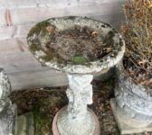 Cherub Pedestal Birdbath